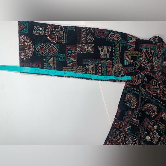 Vintage Tapestry Embroidered Avant Garde Blazer Jacket - Picture 8 of 13